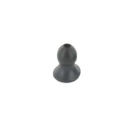 Valley Enterprises Black Replacement (Silicone) Earbud for Two-Way Radio Coil Tube Audio Kits