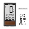 Wireless Solar Energy Bicycle Speedometer: Bicycle Computer Waterproof Bicycle Speedometer