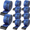 VEVOR Truck Straps, 4" x30' Heavy Duty Tie Down w/Flat