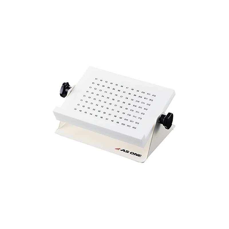As One MPS-2 Microplate Incline Stand with Address Display, 6.5