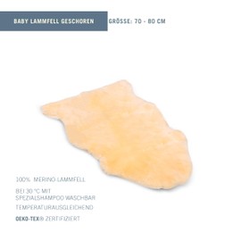 Fellhof 1077 Baby Lambskin natural