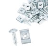 REPAIROCK 20 Sets 4.2x16mm U Clip Screw Assortment Car Clips