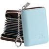 FurArt Credit Card Wallet, Zipper Card Cases Holder for Men