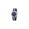 REGENT Boys' Analogue Quartz Watch 32020397, Blue/white/red, Strap.