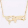 Patry Deluxe Dije Mapamundi Collar Viajes Mapa Regalo Navidad Viajero
