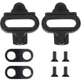 Slzhds Bicycle Cleats for Shimano SPD, Bicycle Cleats, Bike Cleats, Road Mountain Bike Pedal Cleats Bike Shoe Cleats Indoor Cleat Set Cycling Cleats Set Compatible with Shimano SP