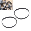 2Pcs Band Saw Tire Rubber Black Tire Replacement Part Width