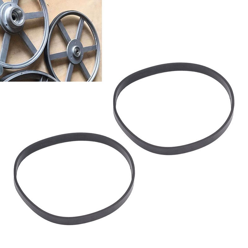 2Pcs Band Saw Tire Rubber Black Tire Replacement Part Width