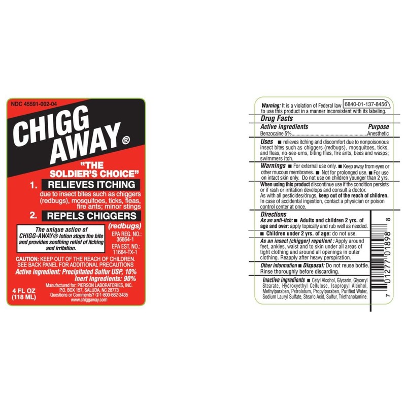 Chigg Away Anesthetic - 4 oz, Pack of 4