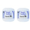 Aunt Lydia's Crochet Thread - Size 10 - White (2-Pack)