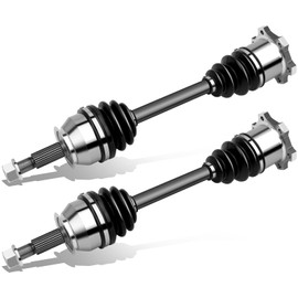 BRTEC 2PCS Front CV Axle Shaft Assembly Compatible with INFINITI QX56 2004-2010, Nissan Armada 2005-2015, Pathfinder 2004 Armada, Titan 2004-2015 - 4WD V8 5.6L 66-6238
