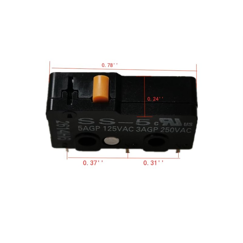 TITISKIN 2 Pack Pool Valve Actuator Micro Switch CVA 24