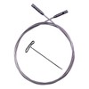 chiaogoo SWIV360 Silver Cable 125 cm Small - 1 Piece