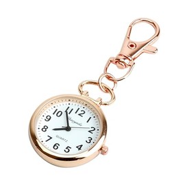 KOYOKOMA Nurse Watch, Upside Down Watch, Simple, Nascan, Men's, Women's, Backpack, Bag, One Point, Pink gold × black, Design