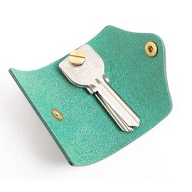 Lemma Carta Slide Key Case, Mini, Small, Men's, Compact, Leather, S, green