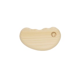 Manomadera Manomadera Body Massage Tool Natural Wood (Cypress Wood) Cassa Plate with "Practitioner's Hands" Design