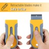 Bates- Razor Blade Scraper, 2 Pack, Razor Scraper Set with