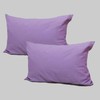 Premium Queen Size Pillowcases 2 Pack - Purple - Ultra