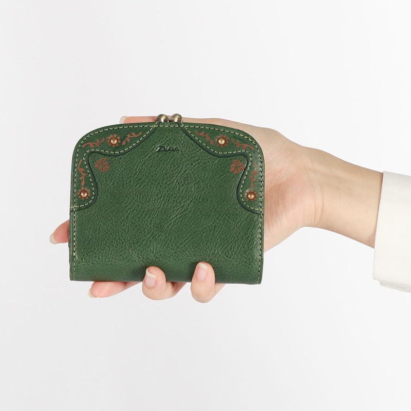 Dakota DA-31601 Women's Bi-fold Wallet, Genuine Leather, yellow (mustard)