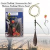Carp Fishing Rigs Kit Carp Hair Rigs with Carp Sinker