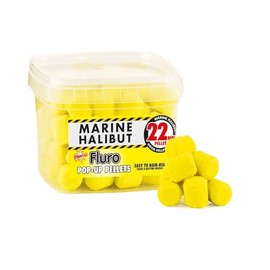 Dynamite Baits - Fluro Pop-Ups Pellet Marine Halibut D: 22mm - 162g - ADY040870 - DY870