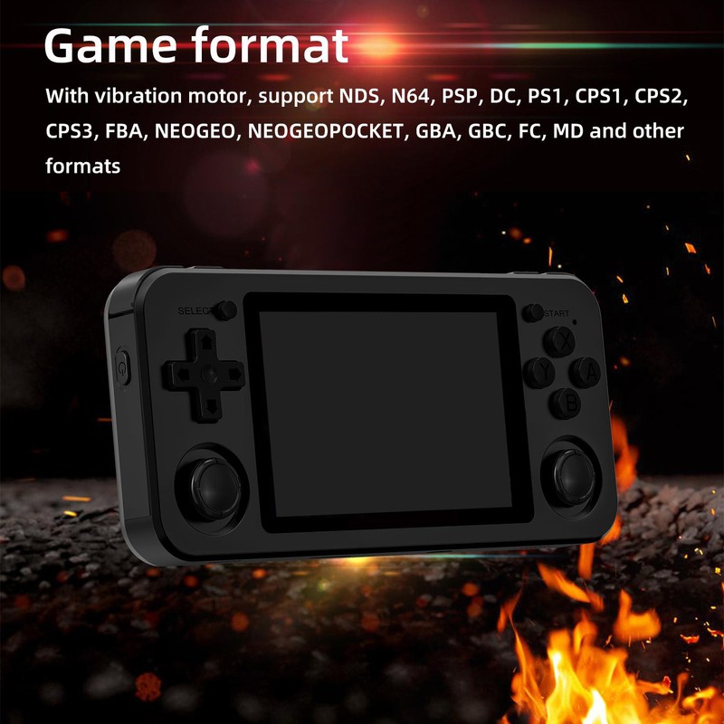 Handheld Retro Game Console Open Source for Linux System Video