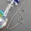 ECSiNG 200Pcs S Shape Hook Crystal Bead Curtain S Shape