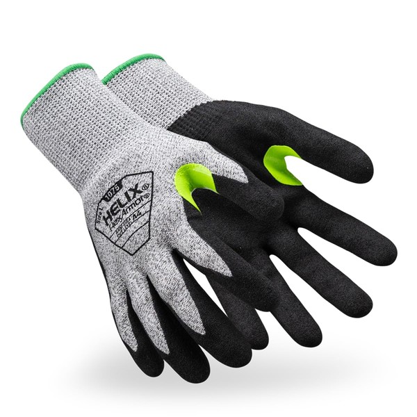 HexArmor General Purpose Safety Gloves | Sandy Nitrile Palm Coating