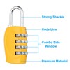 PATIKIL Combination Lock, 4 Digit Outdoor Padlock Waterproof Locker Lock