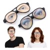 12 Gafas De Fiesta Pintadas Para Bromas Y Disfraces