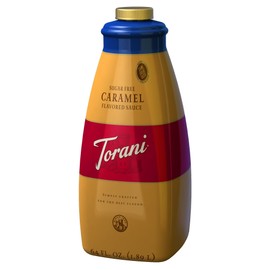Torani Sugar Free Caramel Sauce, 64 Fl. Oz. 1.89 L