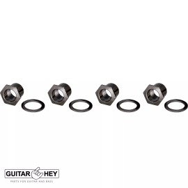 Gotoh NEW Gotoh GB11W 4 In-Line Bass Tuners Tuning Keys Right Handed 20:1 COSMO BLACK