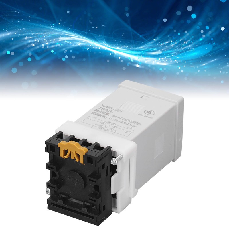 Time Relay 8 Pin 2 Sets 0.01S To 99H99MIN Programmable