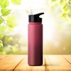 Vinsun Stainless Steel Drinking Bottle 500 ml Red – Leak-Proof,