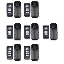 Greencycle 113db Loud Bicycle Alarm System Anti Theft,Vibration Sensing Bike Alarm with Remote,IP65 Waterproof,SOS Function,Suitable for Electric Bicycles,Mobility Scooters,Electric Bicycles,7PK