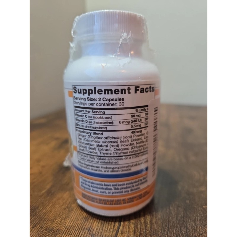 Nicoleaf Labs Smoker'S Cleanse Quit Smoking Aid and Respiratory Support