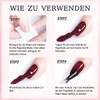 Virellay 3 Pcs Pink Nagellack Set - Schnelltrocknender Nagellack