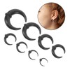 Hohopeti 8-Piece Set of Acrylic U-Shaped Auricle Nose and Septum