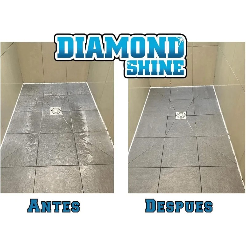 Quita Sarro,manchas De Agua,vidrios, Diamond Shine Pac 4 Pz