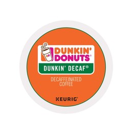 Dunkin Donuts Dunkin Decaf K-Cups (72 Count) with Bonus K-Cups