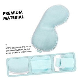 Ipetboom Sleep Mask for Pcs Silk Sleeping Eye Covers Block Light Soft and Breathable for Night Travel and Sun Protection