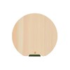 Spacious Space Harumi Kurihara Wooden Round Cutting Board, Small, W24A00453121