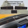 GVRGO Silicone Dash Dashboard Cover Mat 3PCS, Dash Cover Tray