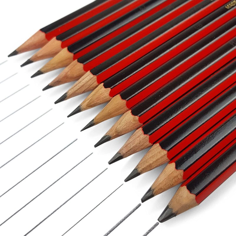 STAEDTLER Tradition Pencils Drawing Sketching Art - 6B 5B 4B