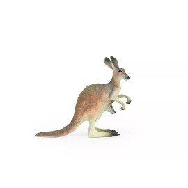 CWG Kangaroo with Joey, Museum Quality Plastic Toy Hand Painted   4 1/2 " CWG170 BB4