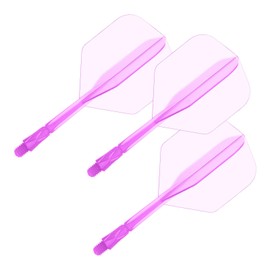 Lavishio Dart Flights and Shafts,3pcs Standard Shaped Dart Flights And Stem,Professional Dart Accessories,Dart Flights Kit, Flights For Steel Tip Darts And Soft Tip Darts