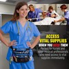 Nursingtools Kangapak Nurse Fanny Pack Multi Compartment Waist Organizer Tool