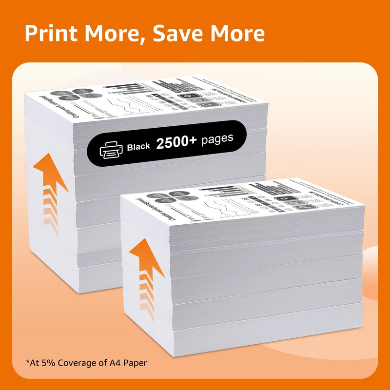 iPROSPECT B1260 B1265 Black Toner Cartridge High Yield Replacement for