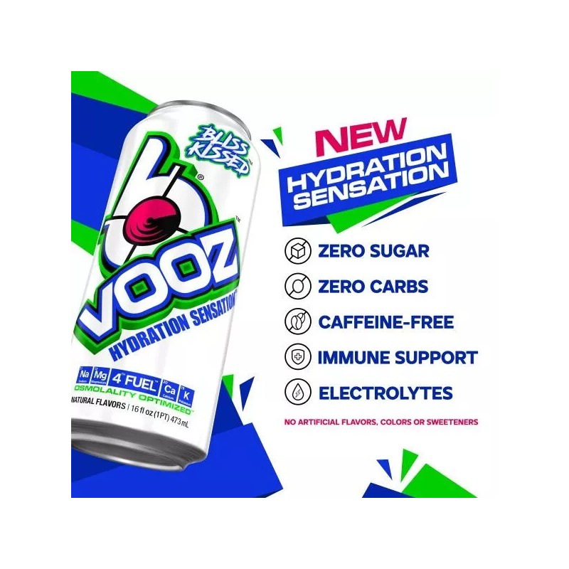 VPX - Bang VOOZ Hydration Drink - Ketolytes, Electrolytes -