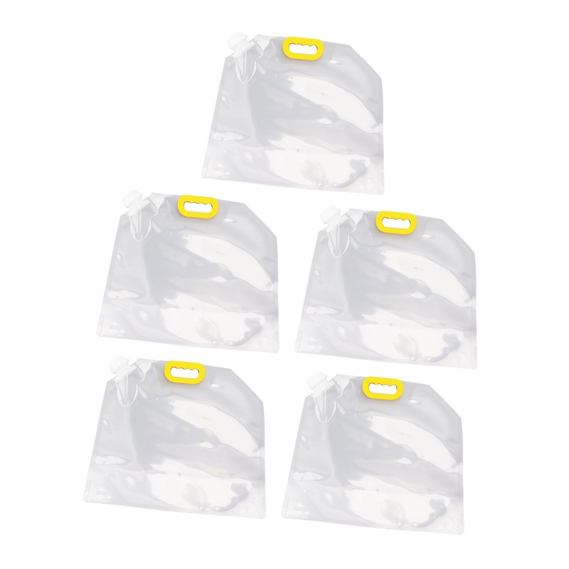 5Pcs Grain Sealed Storage Bag Reusable Transparent Grain Storage Bag
